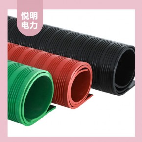 池州5kv绝缘橡胶垫 低压绝缘胶板 刻字绝缘胶垫