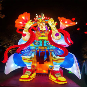 蛇年主题花灯彩灯定制生产厂家 灯会彩灯花灯制作厂家 非遗花灯造型定制