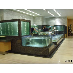 一点水海鲜池厂家  观赏型海鲜池 池州观赏型海鲜池